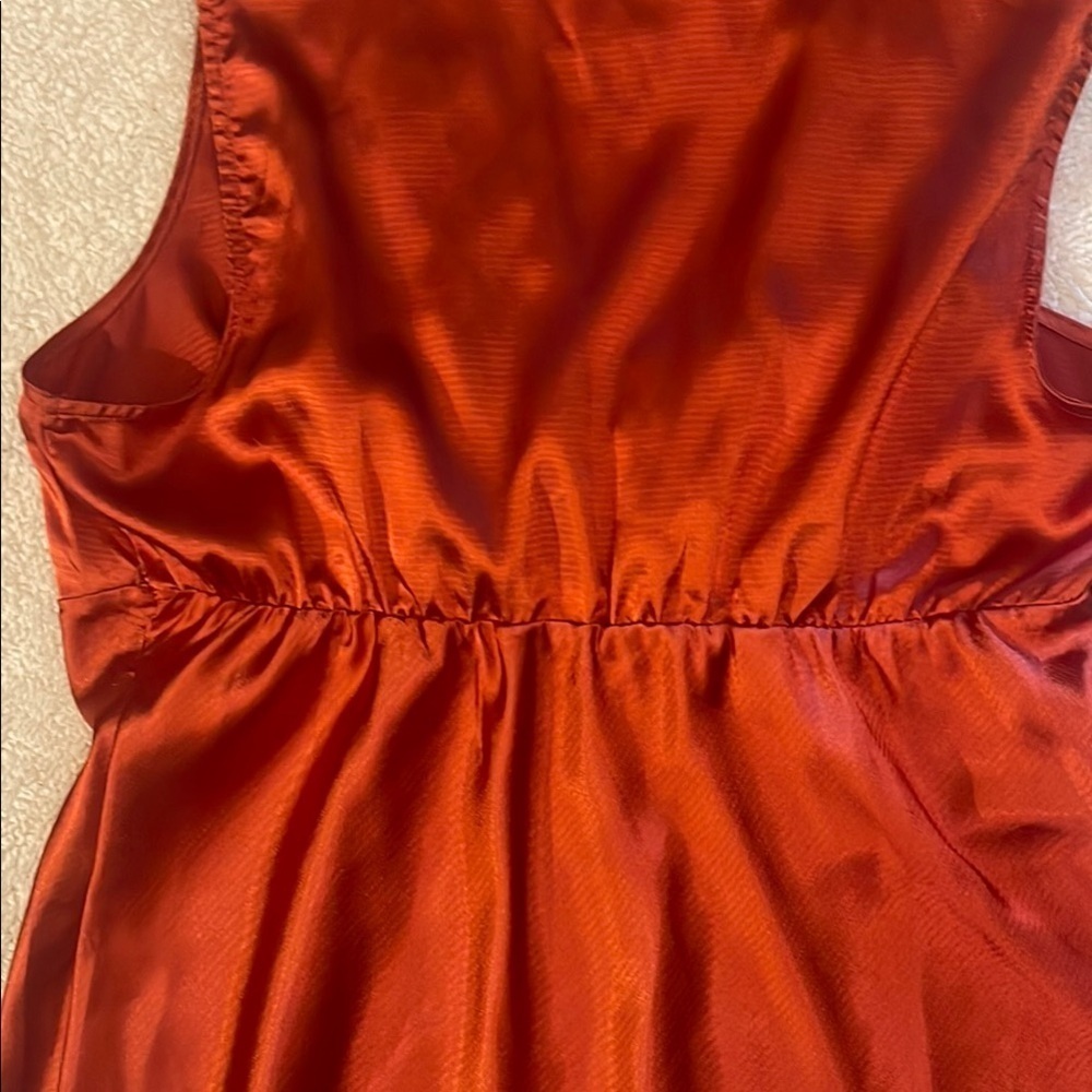 Heart Soul Orange Ruffled Blouse - Picture 5 of 5